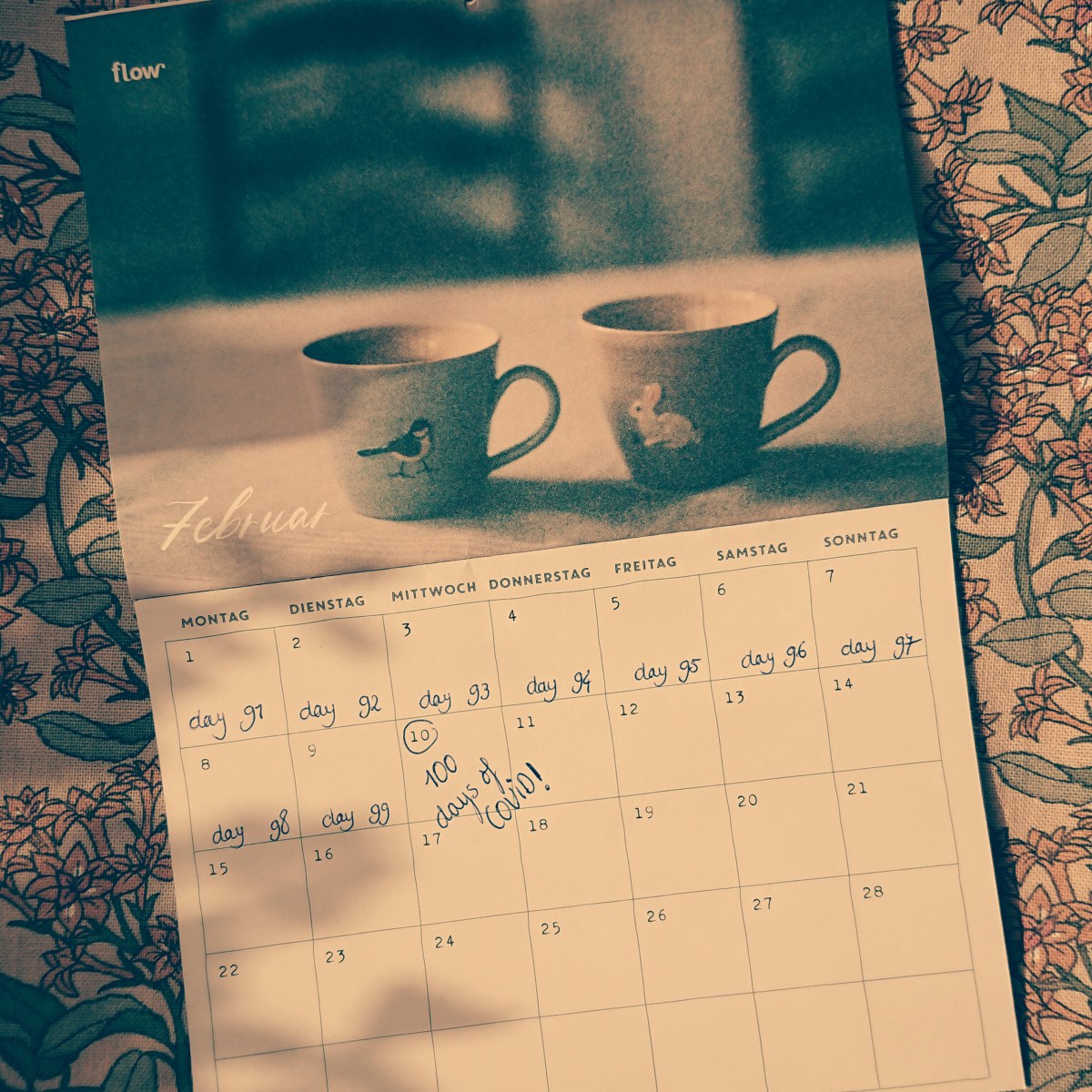 Here it begins: 100 days after meeting Mr.&nbsp;Covid